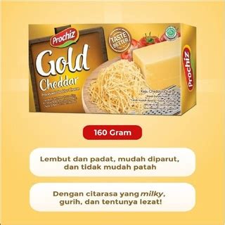 Jual Keju Prochiz Gold Cheddar Quick Melt Spready Cheddar Royale