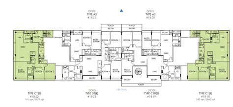 The Interlace Floor Plan - Carpet Vidalondon