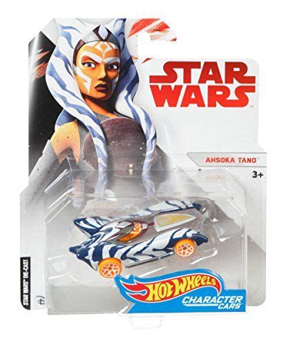Hot Wheels Star Wars The Last Jedi Ahsoka Tano Character Car Star Wars Ahsoka Star Wars