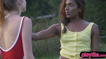 Its Time For Some Cappucino Interracial Lesbian Sex With Two Teenies Xvideos