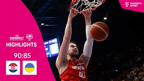 Kroatien Ukraine Highlights FIBA EUROBASKET 2022 YouTube