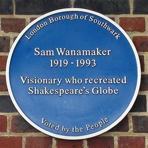 Sam Wanamaker : London Remembers, Aiming to capture all memorials in London