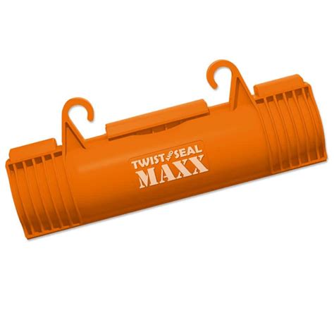 Twist And Seal Maxx Heavy Duty Extension Cord Cover And Plug Protection Orange Tsmx 1003 Or Bl