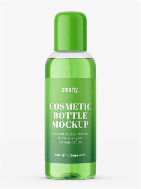 Transparent Oil Bottle Mockup Smarty Mockups