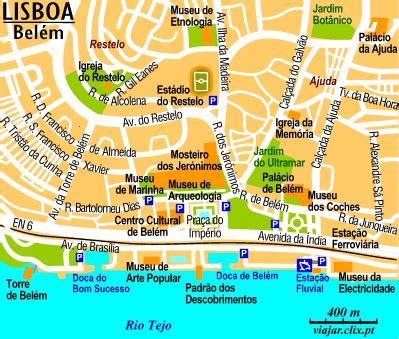 Lisbon Map - Portugal