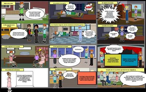 Prototipo De Consumo Sustancias Toxicas Storyboard