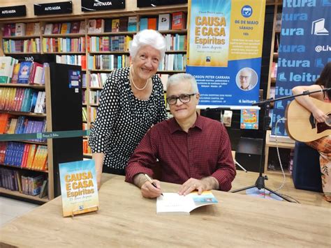 Lançamento do novo livro Causa e Casa Espíritas da Editora Allan