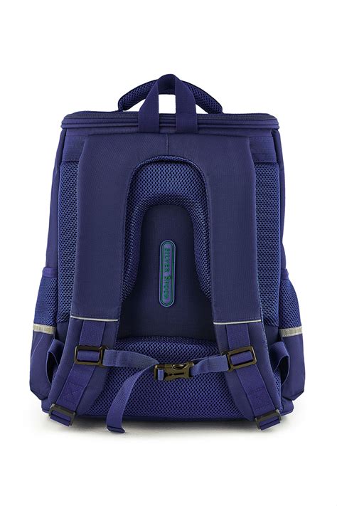 Школьный ранец с ортопедической спинкой для мальчика синий купить в ...