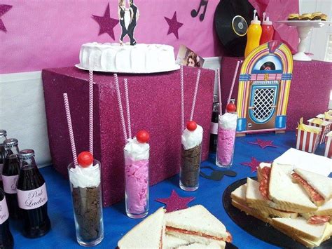 Grease Birthday Party Ideas Photo 3 Of 14 Catch My Party