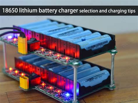 18650 lithium battery charger selection and charging tips - TYCORUN