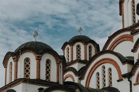 Gratis Afbeelding Kerktoren Donkerrood Orthodoxe Kerk