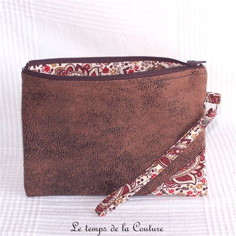 Pochette et trousse - Pochette sac - Le Temps de la Couture