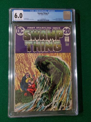 Swamp Thing 1 CGC 6 0 1972 Classic Wrightson Cover Art Origin Of