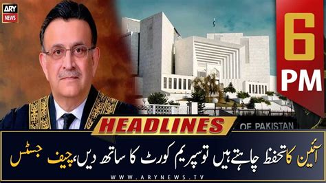 Ary News Prime Time Headlines Pm Th May Youtube