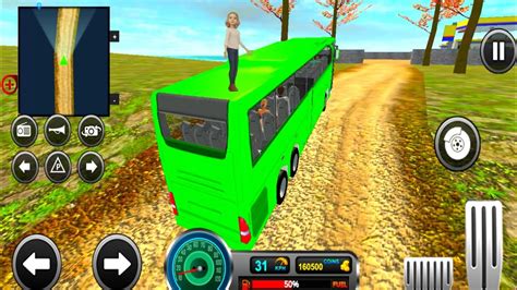 Uphill Offroad Bus Driving Simulator Crazy Passengers Transport Game