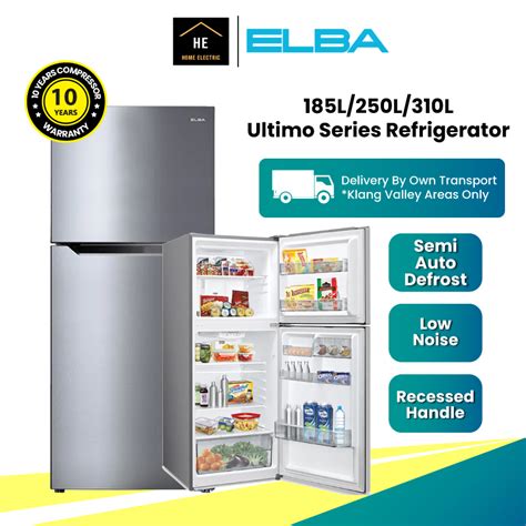 FREE Doorstep Install KL SGR ELBA 185L 250L 310L 2 Door Fridge