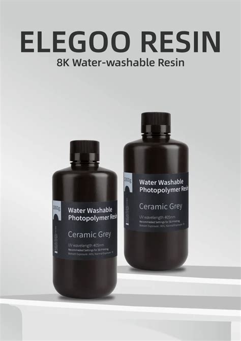 Liquid ELEGOO 8K Water-washable Resin, For Clinical at ₹ 4000/kg in Gurgaon