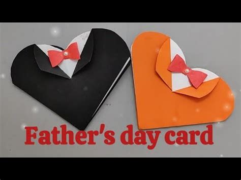 Father S Day Card How To Make A Father S Day Card Diy Easy Card