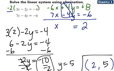 Elimination Method With Multiplication YouTube