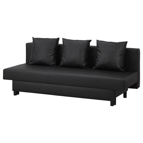 Asarum Knisa Dark Grey 3 Seat Sofa Bed Ikea