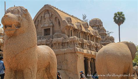 Pancha Rathas - the monolithic temples of Mahabalipuram - Thrilling Travel