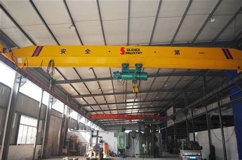 10 Ton Single Girder Overhead Crane European Standard Electric Motor Drive