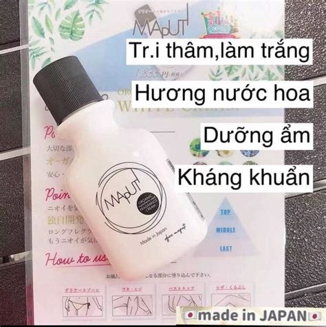 Kem trị thâm khử mùi vùng da nhạy cảm vùng bikini Maputi Mua hàng trực tuyến giá tốt nhất