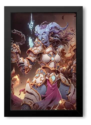 Quadro Decorativo World Of Warcraft 02 Mdf 30x20cm Parcelamento Sem Juros