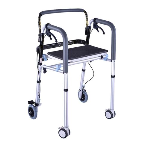 Buy Rosg Walkers For Seniors Four Wheel Walker Aluminum Support