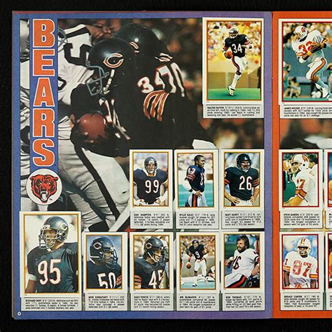 Football Nfl Topps Sticker Album Sticker Worldwide