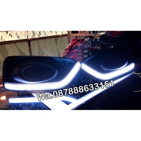 Jual Drl Fog Lamp With Sein All New Brio Cover Lampu Kabut Dengan