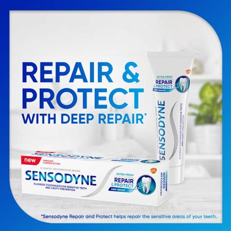 Repair And Protect Extra Fresh Toothpaste Sensodyne