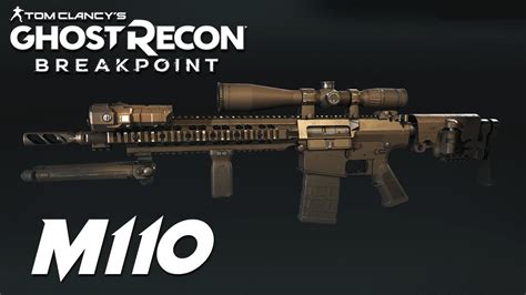 M110 Ghost Recon Breakpoint Youtube