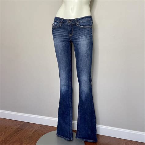 vintage  hollister bootcut jeans  nice depop