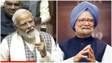 Modi S Emotional Speech For Manmohan Singh On His Farewell