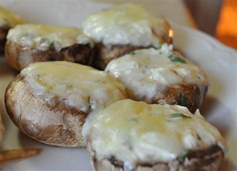 Grilled Cheese Stuffed Mushrooms Stuffed Mushrooms Cheese Stuffed