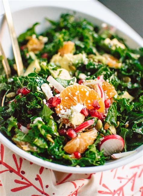 Kale Clementine And Feta Salad Cookie And Kate Recipe Healthy Delicious Salads Feta Salad