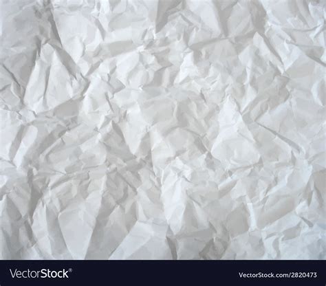 Texture Of Crumpled Paper Royalty Free Vector Image