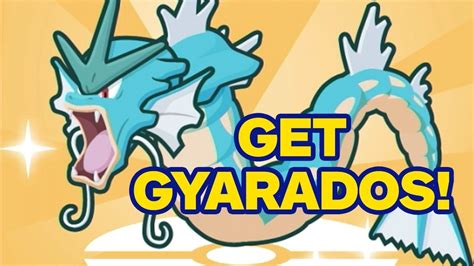 Pokemon Magikarp Jump How To Get Gyarados YouTube