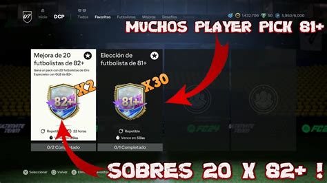 Abro Muchos Player Pick En Ea Fc Y Sobres X Ea Fc