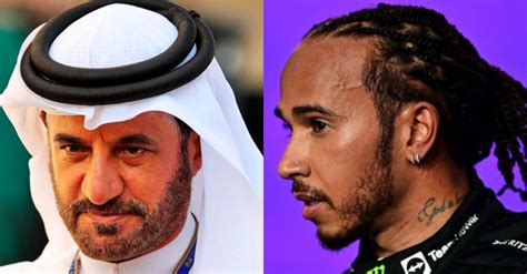 Inizia Male Tra Lewis Hamilton E Il Nuovo Presidente Fia Le Parole Di Mohammed Ben Sulayem