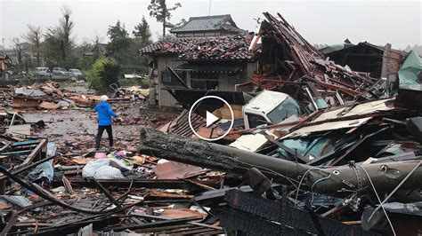 Scenes of Destruction as Typhoon Hagibis Strikes Japan - The New York Times