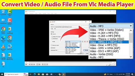 How To Convert Video Files For Free Using Vlc Media Player Convert Mp