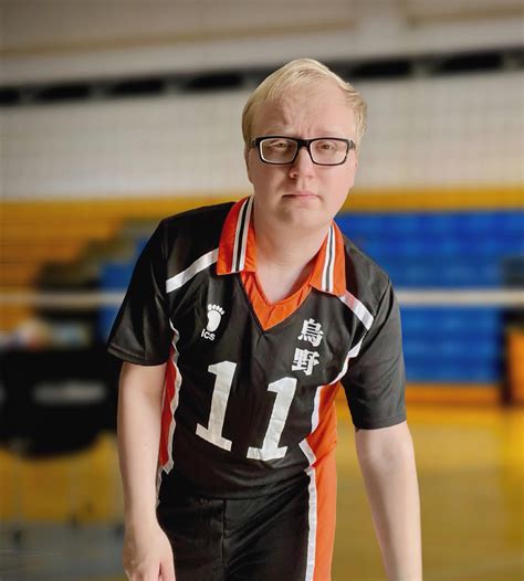 Got my Tsukishima cosplay today! 🏐 : haikyuu