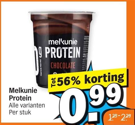 Melkunie Protein Aanbieding Bij Albert Heijn