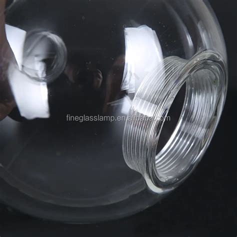 Handmade Round Borosilicate Glass Sphere Lamp Shade With Screw Thread G9 Buy G9 Glass Lamp