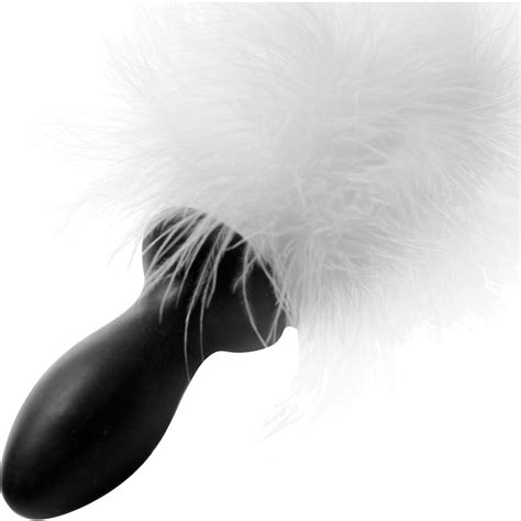 White Bunny Tail Anal Plug Sex Toys Online Australia Kinki Xo