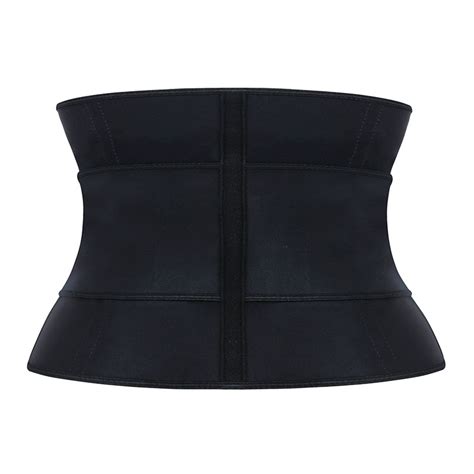 Short Torso Waist Trainers Latex Waist Trainer With Belt