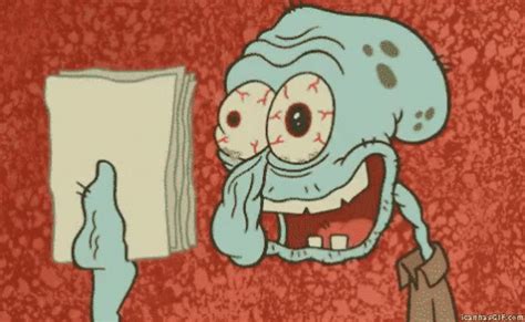 Squidward College GIF - Squidward College Done - Discover & Share GIFs