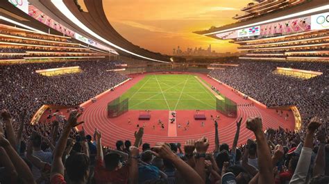 design brisbane olympic stadium stadiumdbcom